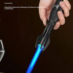 Boom Windproof Torch Lighter with Safety Lock & Fidget Spinner Design -MetalFun (6)