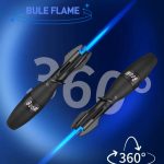 Boom Windproof Torch Lighter with Safety Lock & Fidget Spinner Design -MetalFun (6)