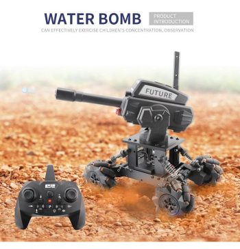 3D Alloy Remote Control Tank Model Kit