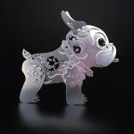 MetalFun (Metal Fun) 3D DIY Bulldog Metal Puzzle Model Kit (1)
