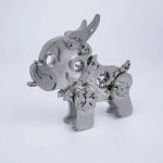 MetalFun (Metal Fun) 3D DIY Bulldog Metal Puzzle Model Kit (1)