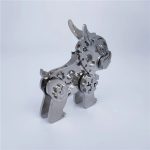 MetalFun (Metal Fun) 3D DIY Bulldog Metal Puzzle Model Kit (1)