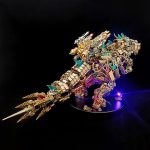 MetalFun (Metal Fun) 3D Mechanical Tyrannosaurus Rex Model Kit (19)