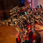 MetalFun (Metal Fun) 3D Mechanical Tyrannosaurus Rex Model Kit (19)