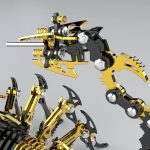 MetalFun (Metal Fun) 3D Metal Black Gold Scorpion Puzzle Model Kit (2)