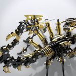 MetalFun (Metal Fun) 3D Metal Black Gold Scorpion Puzzle Model Kit (2)