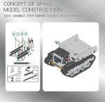 MetalFun (Metal Fun) 3D Metal Crawler Dumper Model Kit (5)
