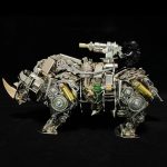 MetalFun (Metal Fun) 3D Metal Mechanical Rhino Puzzle (4)