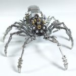 MetalFun (Metal Fun) 3D Metal Mechanical Spider Puzzle Model Kit (4)