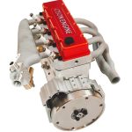 MetalFun (Metal Fun) 4-Cylinder 4-Stroke Gasoline Engine Model Kit (14)