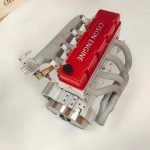 MetalFun (Metal Fun) 4-Cylinder 4-Stroke Gasoline Engine Model Kit (14)