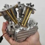 MetalFun (Metal Fun) CISON FG-VT9 9cc V2 Motorcycle Engine Model (8)