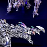 MetalFun (Metal Fun) Cyberpunk Western Dragon Metal Puzzle Kit (2)