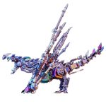 MetalFun (Metal Fun) Cyberpunk Western Dragon Metal Puzzle Kit (2)