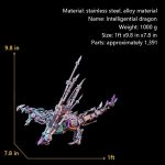 MetalFun (Metal Fun) Cyberpunk Western Dragon Metal Puzzle Kit (2)