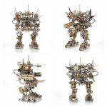 MetalFun (Metal Fun) DIY 3D Metal Mecha Robot Model Kit (4)
