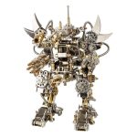 MetalFun (Metal Fun) DIY 3D Metal Mecha Robot Model Kit (4)