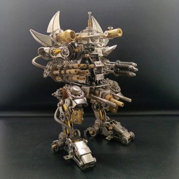 DIY 3D Metal Mecha Robot Model Kit