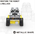 MetalFun (Metal Fun) DIY Metal Robot Building Kit with Remote Control (4)