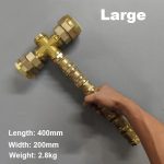 MetalFun (Metal Fun) Golden Hammer Model Built With Hardware Parts (3)