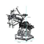 MetalFun (Metal Fun) Mechanical Dragon-Hunting Crossbow Model Kit (6)