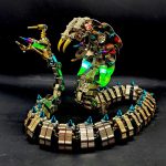 MetalFun (Metal Fun) Mechanical King Cobra Model Kit (15)