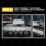 MetalFun (Metal Fun) Metal RC Tank Military Model Kit (6)