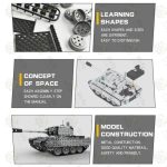 MetalFun (Metal Fun) Metal RC Tank Military Model Kit (6)