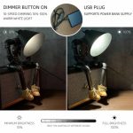 MetalFun (Metal Fun) Pipe Robot Desk Lamp with Jacket and Martin Boots (7)