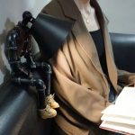 MetalFun (Metal Fun) Pipe Robot Desk Lamp with Jacket and Martin Boots (7)