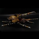 MetalFun (Metal Fun) Steampunk 3D DIY Metal Mechanical War Beetle (4)
