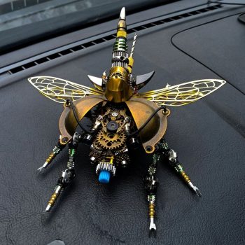 Steampunk 3D DIY Metal Mechanical War Beetle