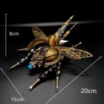 MetalFun (Metal Fun) Steampunk 3D DIY Metal Mechanical War Beetle (4)