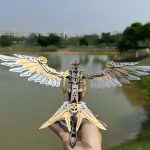 MetalFun (Metal Fun) Steampunk Mechanical Eagle Model Kit (9)