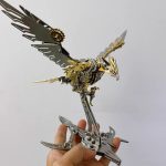 MetalFun (Metal Fun) Steampunk Mechanical Eagle Model Kit (9)