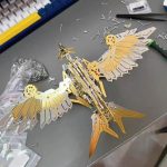 MetalFun (Metal Fun) Steampunk Mechanical Eagle Model Kit (9)
