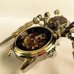 MetalFun (Metal Fun) Steampunk Mechanical Spider Clock Model Kit (11)