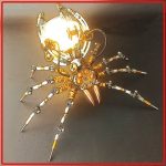 MetalFun (Metal Fun) Steampunk Metal Spider Desk Lamp Kit (1)