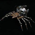 MetalFun (Metal Fun) Steampunk Metal Spider Desk Lamp Kit (1)