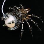 MetalFun (Metal Fun) Steampunk Metal Spider Desk Lamp Kit (1)