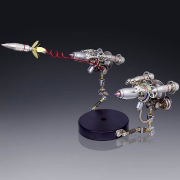 Steampunk Missile Base for Mechanical Rabbit Model