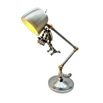 Steampunk Robot Table Lamp