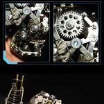MetalFun (Metal Fun) Steampunk Skull DIY 3D Metal Puzzle Model Kit (11)