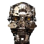 MetalFun (Metal Fun) Steampunk Skull DIY 3D Metal Puzzle Model Kit (11)