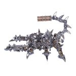 MetalFun (Metal Fun) Steampunk Stainless Steel War Scorpion Model (6)