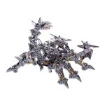 MetalFun (Metal Fun) Steampunk Stainless Steel War Scorpion Model (6)