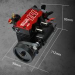 MetalFun (Metal Fun) TOYAN Inline Twin-Cylinder Methanol Engine Model Kit (8)