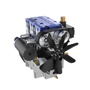 Toyan 4-Stroke Inline Twin-Cylinder Methanol Engine Model Kit