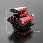 MetalFun (Metal Fun) Toyan FS-V800 V8 Engine Model Kit (10)