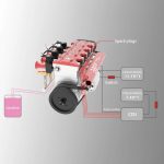 MetalFun (Metal Fun) Toyan Inline-4 Cylinder Gasoline Engine Model Kit (6)